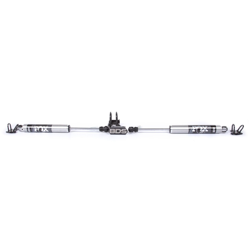 Dual Steering Stabilizer Kit w/ FOX 2.0 Performance Shocks  Chevy/GMC Truck (73-87) and SUV (73-91) 4WD