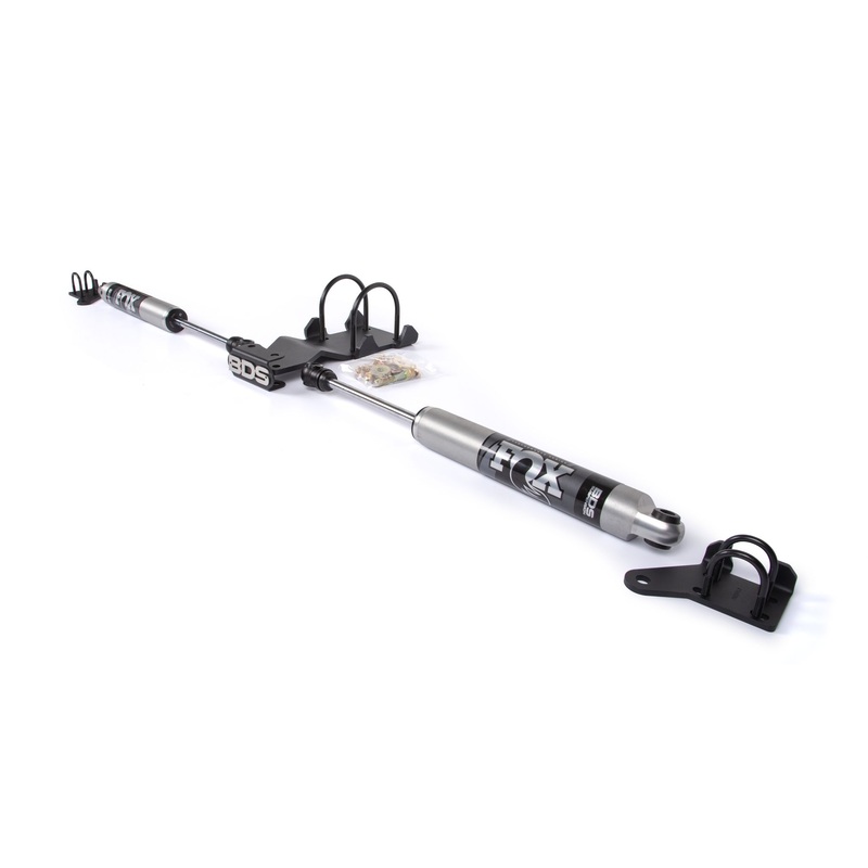 Dual Steering Stabilizer Kit w/ FOX 2.0 Performance Shocks  Ford F450/F550 Super Duty (17-24) 4WD