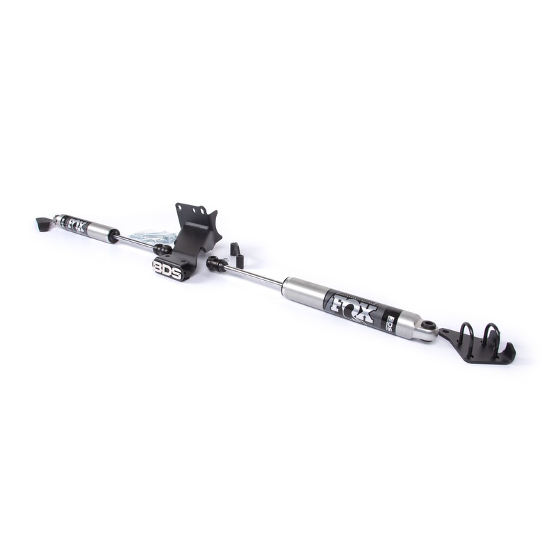 Dual Steering Stabilizer Kit w/ FOX 2.0 Performance Shocks  T-Style Steering  Ram 2500 (19-24) and 3500 (19-24) 4WD