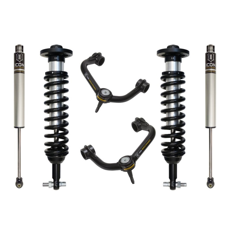 2014 FORD F150 2WD 0-2.63 STAGE 2 SUSPENSION SYSTEM W TUBULAR UCA