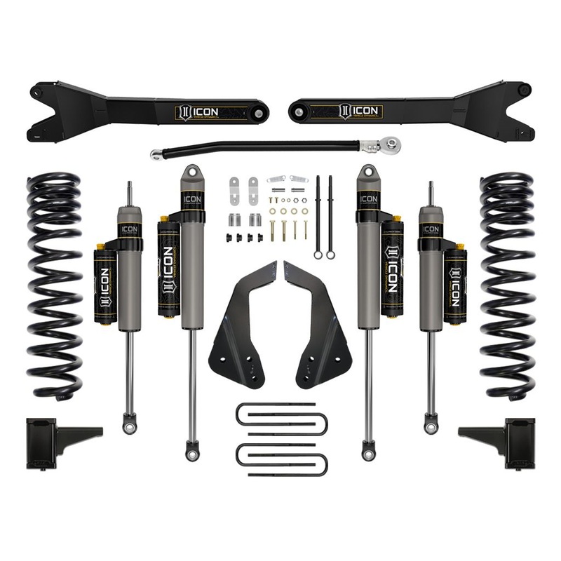 05-07 FORD F250/F350 4.5 STAGE 4 SUSPENSION SYSTEM W RADIUS ARM
